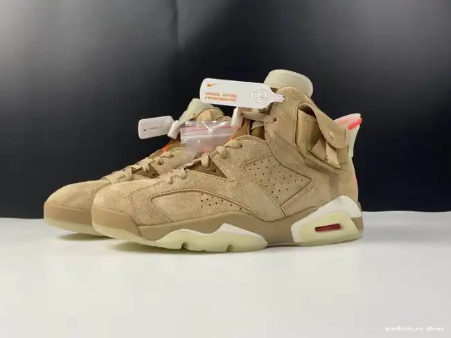 Travis Scott Khaki Retro Air British 6 Jordan DH0690-200 0508